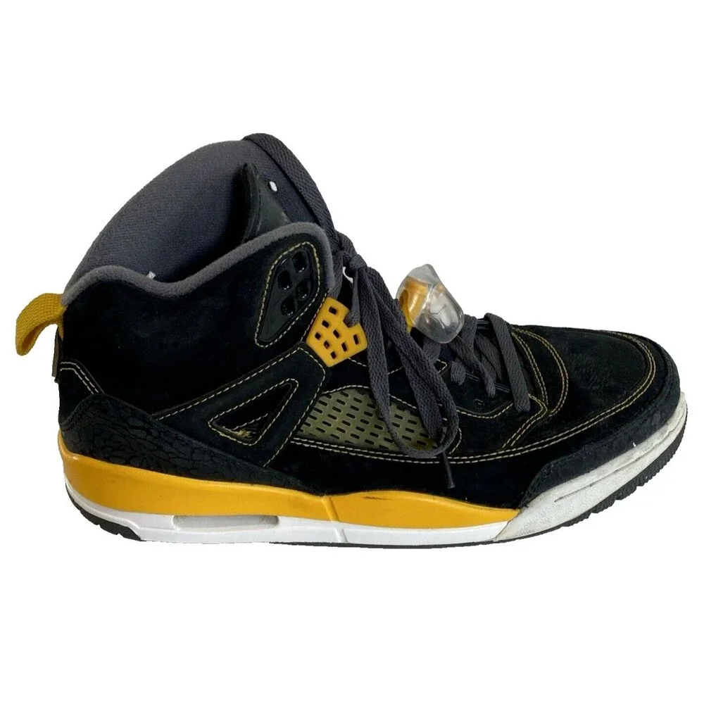 Nike Air Jordan Spiz’ike Black University Gold Mens 315371-030 SZ 11 RARE